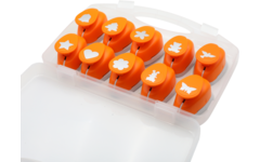 Figuurpons 25 mm assorti, 10 stuks