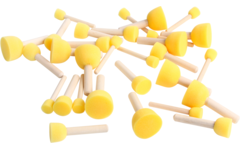 Sjabloonstempels assorti, 30 stuks