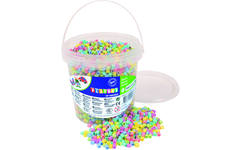 Strijkkralen midi pastel, 5000 stuks