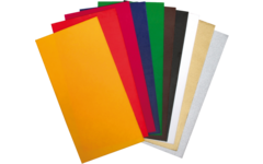 Kaarsendekorwas assorti 10 kleuren 20 x 10 cm