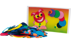 Foamset ass. ronde vormen in diverse kleuren en maten