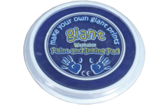 Stempelkussen groot blauw