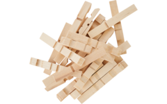 Wasknijpers half, 1000 stuks