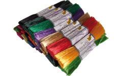 Kunstraffia assortiment 25 str. elk circa 30 meter