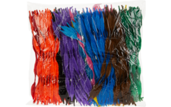 Chenilledraad 30 cm x 5-15 mm assorti, 250 stuks