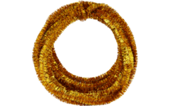 Chenilledraad 7 mtr x 9 mm goud
