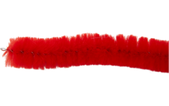 Chenilledraad 7 mtr x 9 mm rood