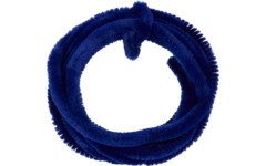 Chenilledraad 7 mtr x 9 mm donkerblauw