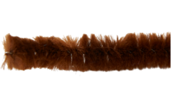 Chenilledraad 7 mtr x 9 mm donkerbruin