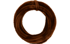 Chenilledraad 7 mtr x 9 mm donkerbruin