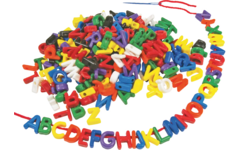 Letterkralen hoofdletter 15 x 25 mm, 288 stuks