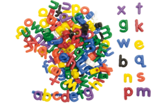 Letterkralen kleine letter 15 x 25 mm, 288 stuks