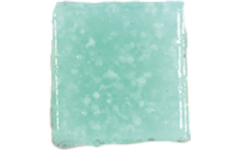 Glasmozaïek lichtgroen vierkant 1 x 1 cm, 300 stuks