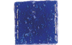Glasmozaïek donkerblauw vierkant 1 x 1 cm, 300 stuks