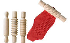 Kleirollers hout 4 stuks