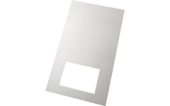Fotolijst karton staand 18 x 27 cm, 24 stuks