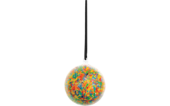 Transparante ballen om te vullen 6,5 cm, set van 12 stuks