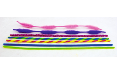 Chenilledraad 30,5 cm assorti, 250 stuks