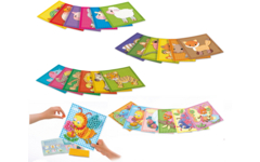 PlayMais® Mosaic kaarten Natuur, 4 sets