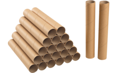 Knutselkokers karton 28 x 4 cm, 24 stuks