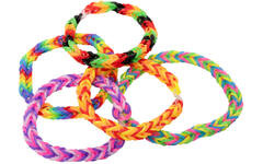 Loom bandjes assorti, 5000 stuks