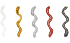 Glitterlijm Colorall 3D-deco gel assorti. 8x50 gr