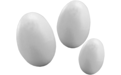 Tempex eieren assorti, 100 stuks