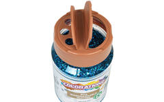 Glitter biologisch afbreekbaar 120 gram, blauw
