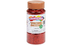 Glitter biologisch afbreekbaar 120 gram, rood