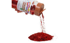 Glitter biologisch afbreekbaar 120 gram, rood