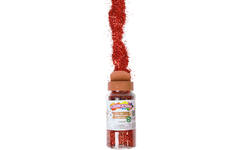 Glitter biologisch afbreekbaar 120 gram, rood