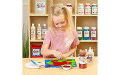 Glitter biologisch afbreekbaar 120 gram, rood