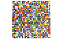 Mozaïek steentjes 12 x 12 mm assorti, 900 stuks