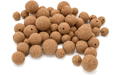 Rijgkurken rond assorti, 60 stuks