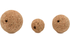 Rijgkurken rond assorti, 60 stuks