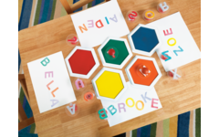Stempelset kleine letters 75 mm alfabet, 26 stuks