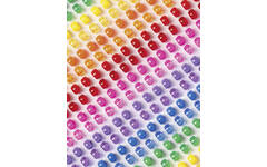 Crea-box kralen 9 mm assortie, 500 gram