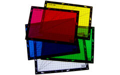 Anti knoeimat 50 x 36 cm assorti, 5 stuks