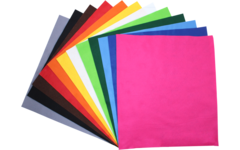 Vilt XL assorti 45 x 50 cm, 12 stuks