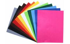 Vilt assorti 24 x 30 cm, 12 stuks