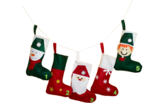 Vilt nummers en letters zelfklevend 3-5 cm, 150 stuks
