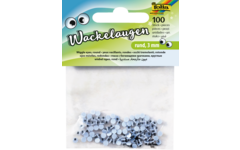 Plakogen beweegbaar 3 mm zwart/wit