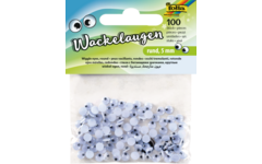 Plakogen beweegbaar 5 mm zwart/wit