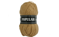 Breigaren populair acryl zandkleur 50 gram, 120 meter