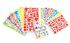Foam plakfiguren Fantastic stickervel, 24 stuks