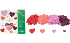 Foamstickers hartjes assorti, 200 stuks
