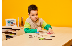 Rolf Puzzels - Reliëfpuzzel ontdek de grootte driehoeken