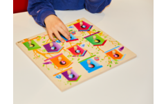 Rolf Puzzels - Knoppenpuzzel Vogelhuisjes