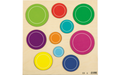Rolf Puzzels - Reliëfpuzzelserie ontdek de grootte set 3, 3 stuks