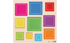 Rolf Puzzels - Reliëfpuzzelserie ontdek de grootte set 3, 3 stuks